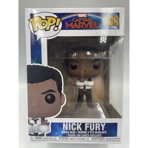 Funko Pop! Captain Marvel NICK FURY #428 Collectible Vinyl Figure